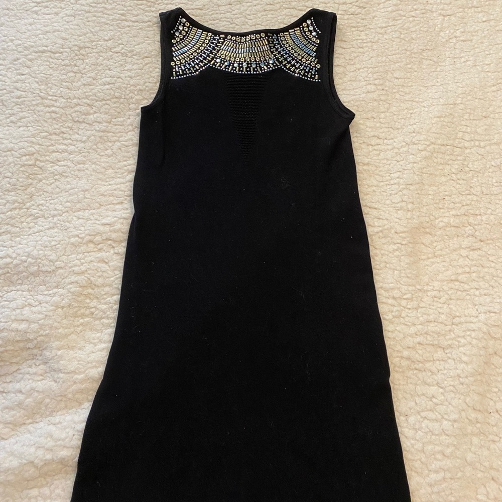 Bebe black bodycon dress. Size S.